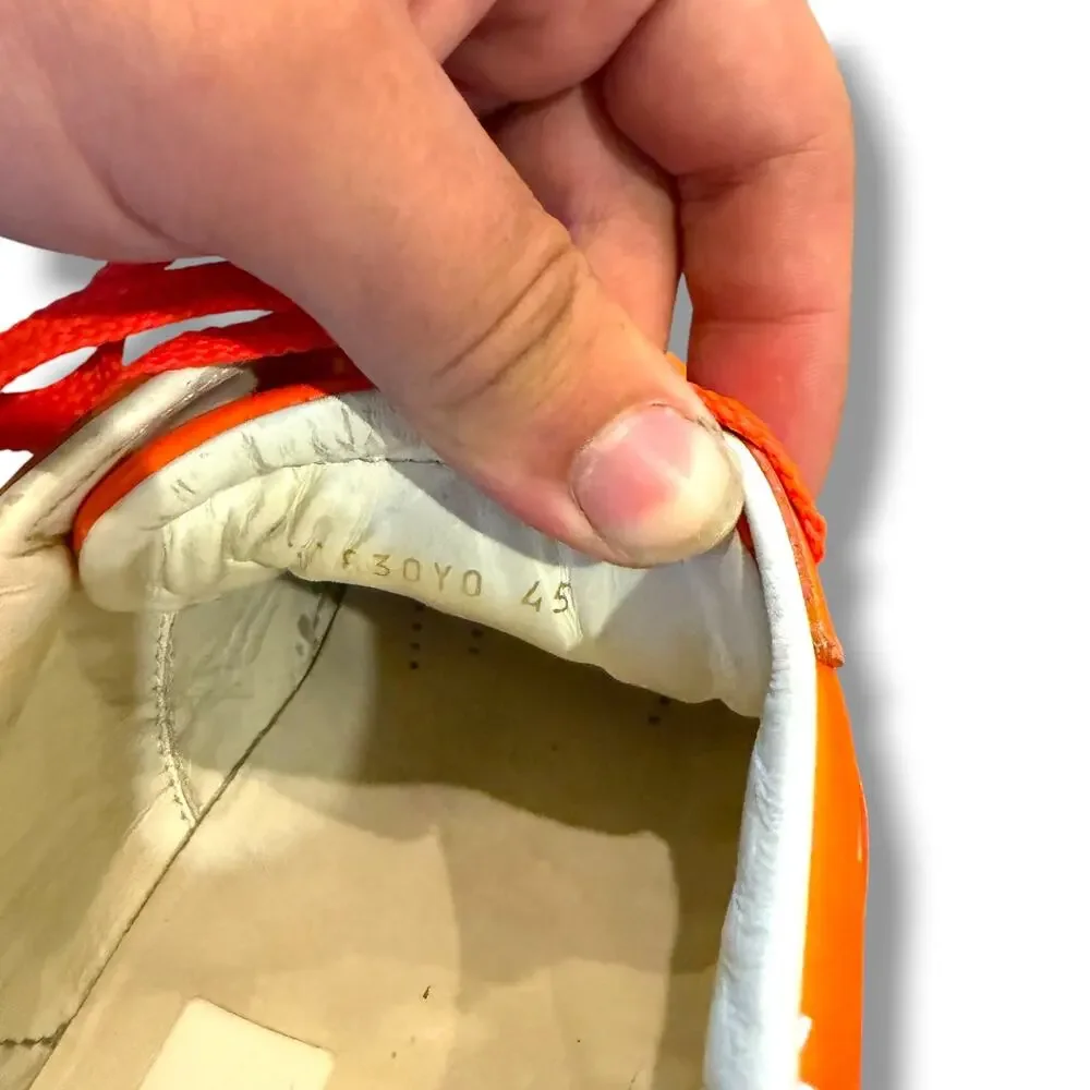 Valentino Garavani VLTN Open Fluorescent Sneakers ‘Orange’ | Size 45EU(12US)